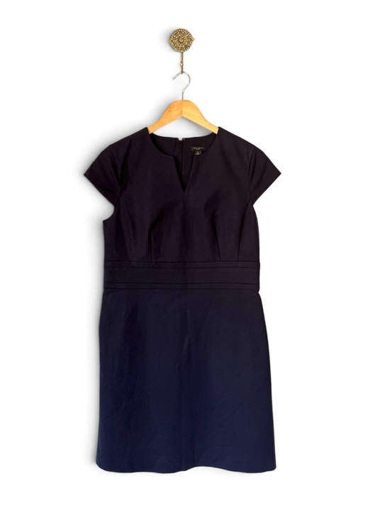 Ann Taylor Dresses & Skirts - Ann Taylor Petite Navy Cap Sleeve Shift Dress 10P New With Tags